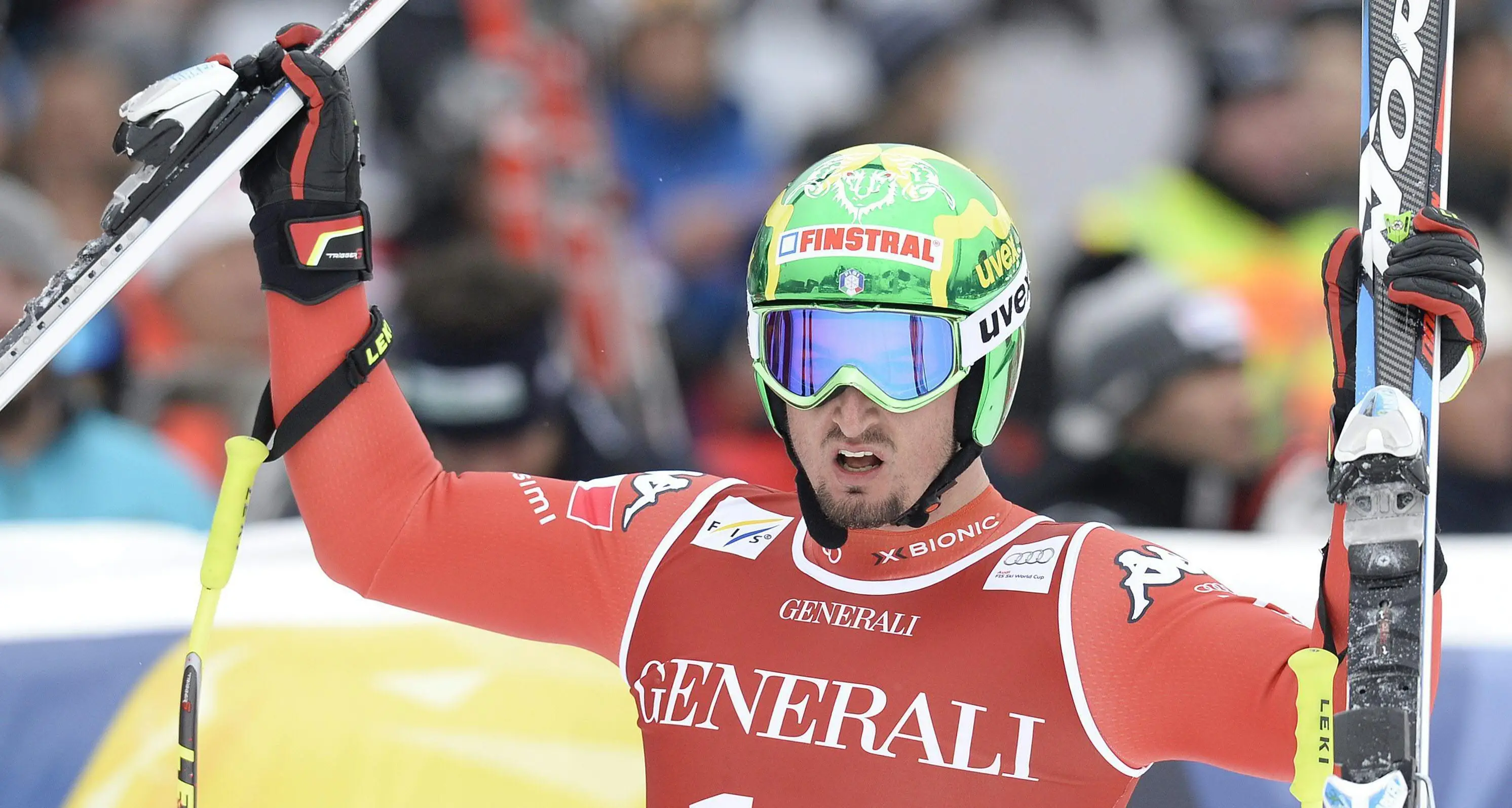 Grandissimo Paris, suo il superG di Kitzbuehel
