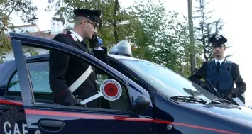 Getta la coca e fugge nei boschi