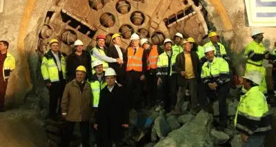 Tunnel del Brennero: caduto in Alto Adige l'ultimo diaframma del cunicolo esplorativo