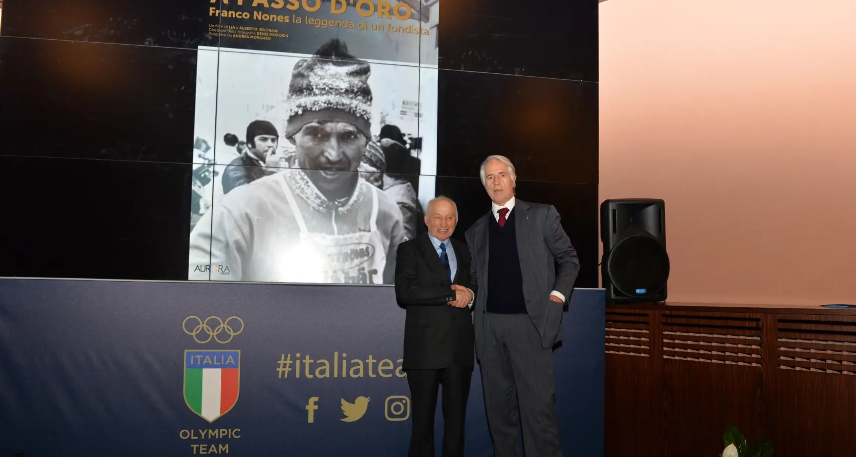 Presentato a Roma \"A Passo d'Oro\", il film su Franco Nones