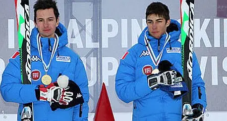 Una medaglia per gli atleti paralimpici Giacomo Bertagnolli, Fabrizio Casal e Melania Corradini