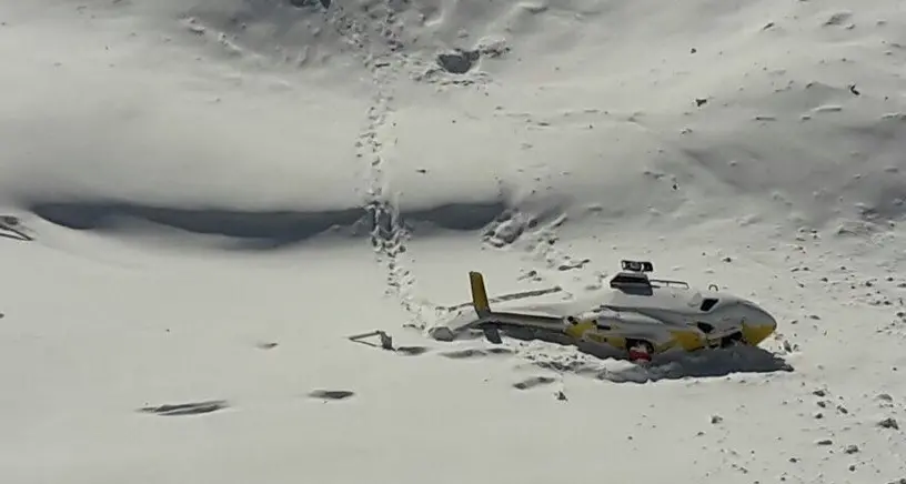 Elicottero caduto, aperta un’indagine per disastro aereo