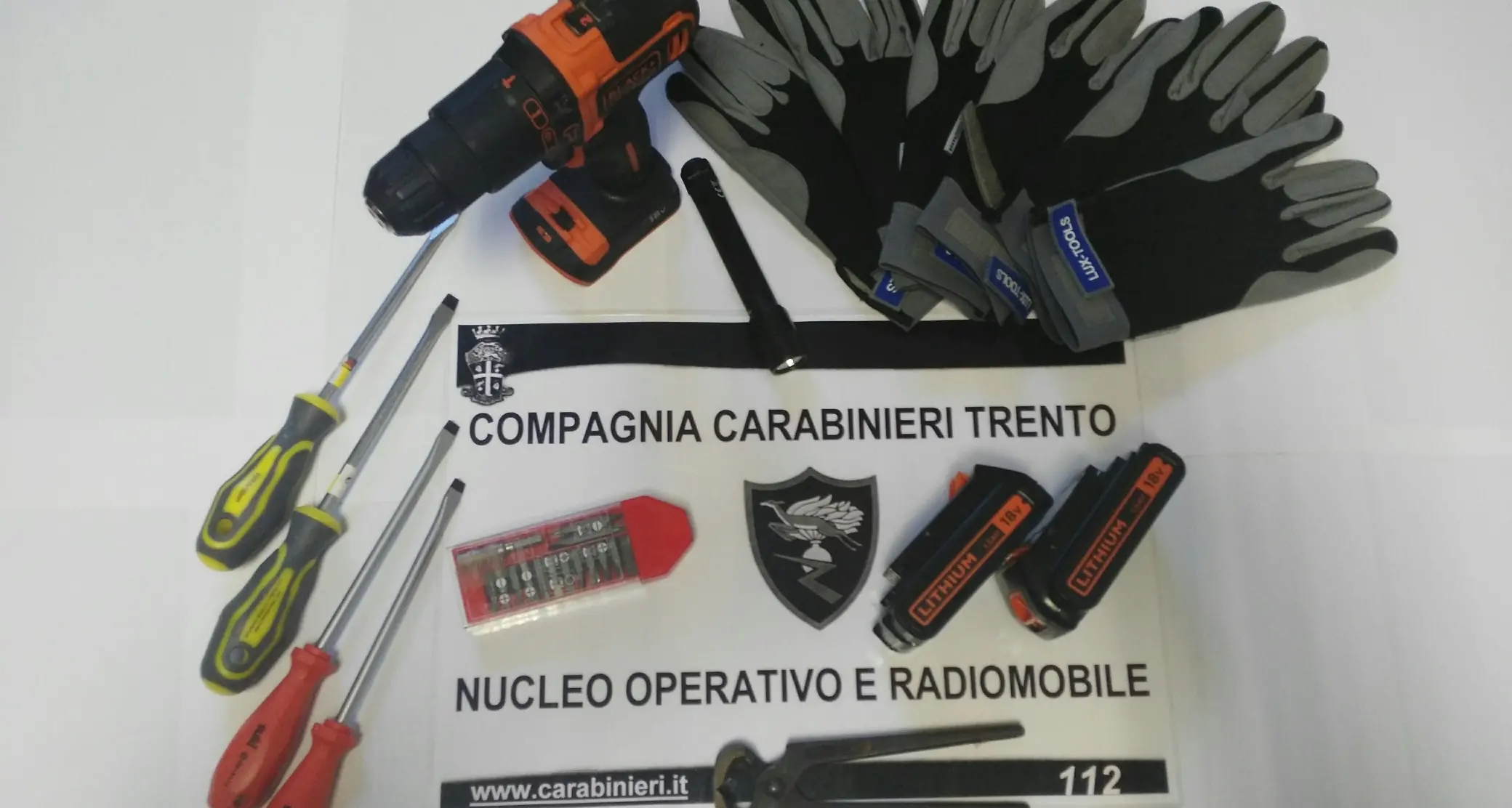 Fermato un quartetto di nomadi con cacciaviti e grimaldelli