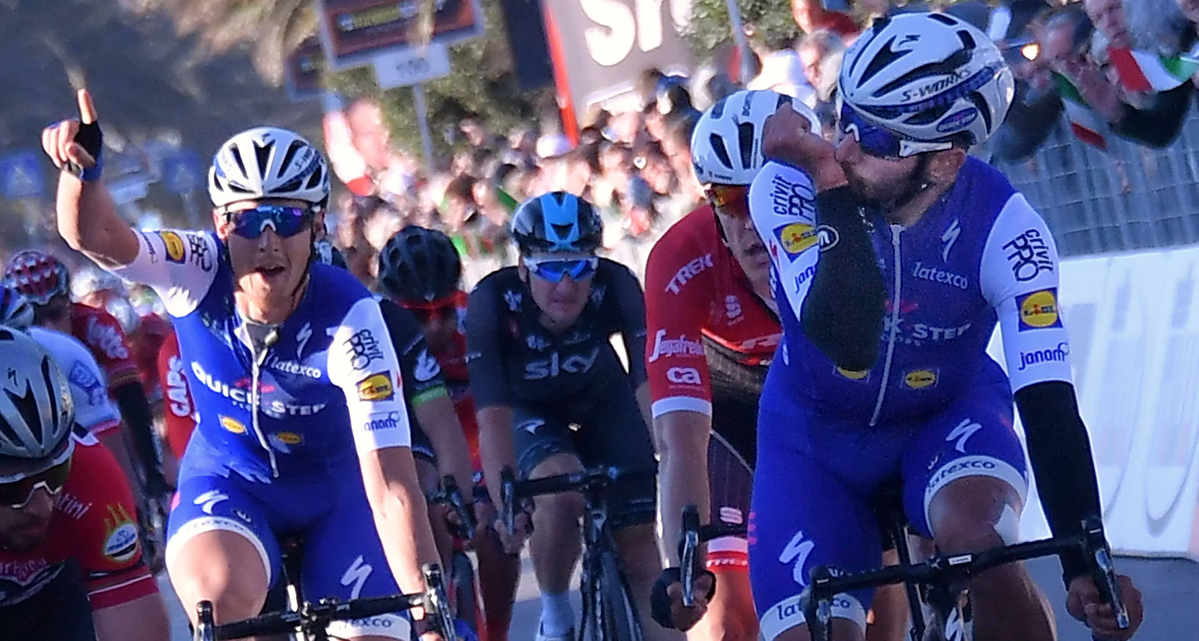 Matteo Trentin quarto alla Tirreno-Adriatico