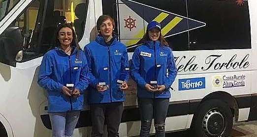 Rivani e torbolani al top in Coppa Europa Laser