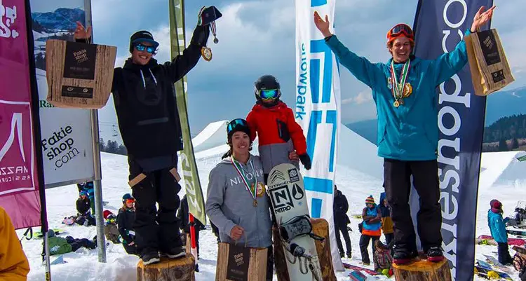 Maffei e Locatin campioni italiani di slopestyle