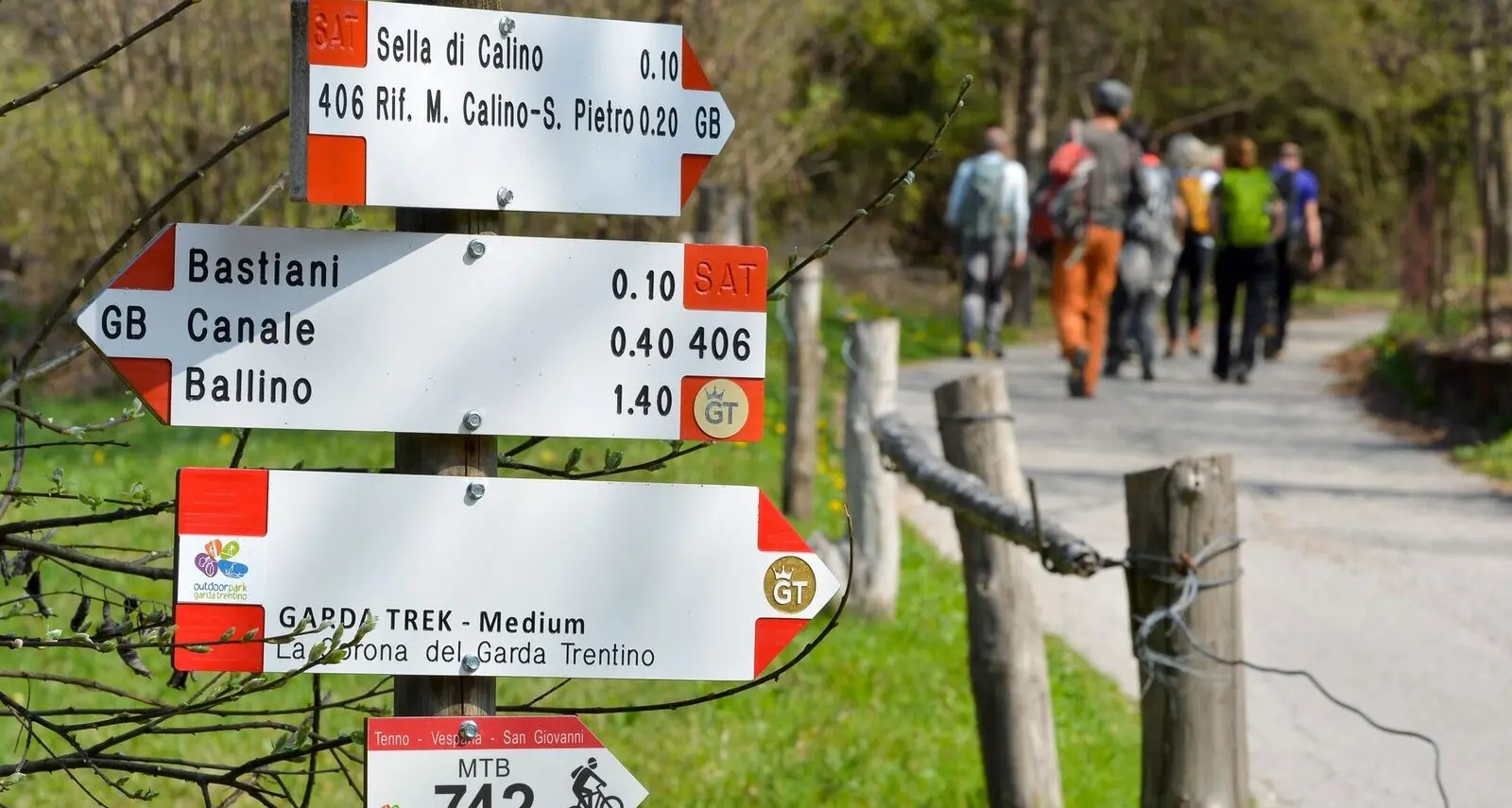 Dal lago di Garda allo Stivo a piedi, la nuova vacanza in Busa