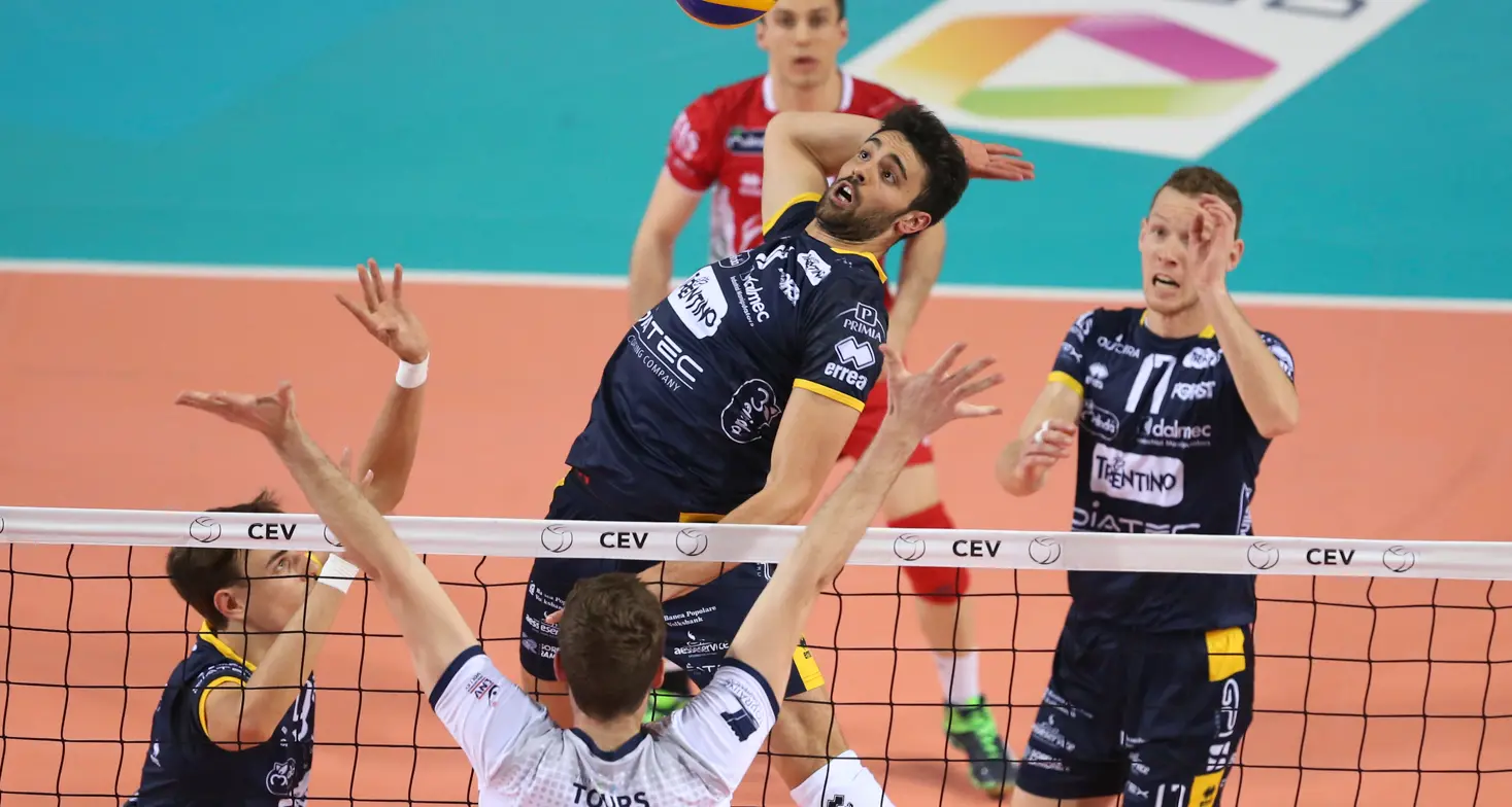 Diatec beffata, la Coppa Cev va al Tours