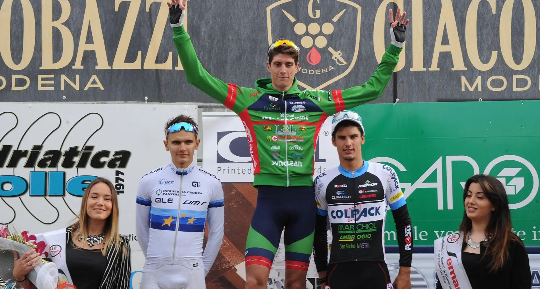 Andrea Toniatti è terzo al Gp di Santa Rita