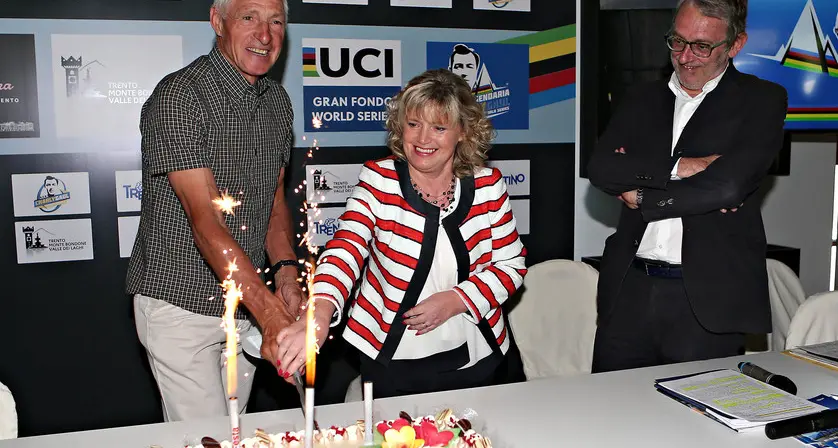 Festa a casa Moser per la Charly Gaul e i 66 anni del Checco