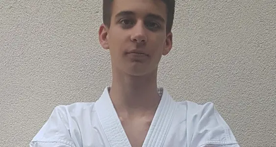 Il 15enne Nicolò Sevegnani in Nazionale