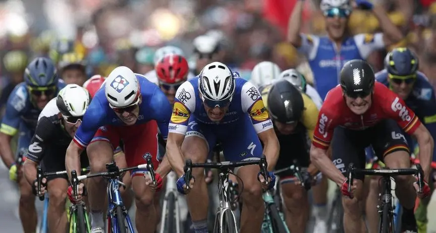 Trentin lancia Kittel verso la vittoria