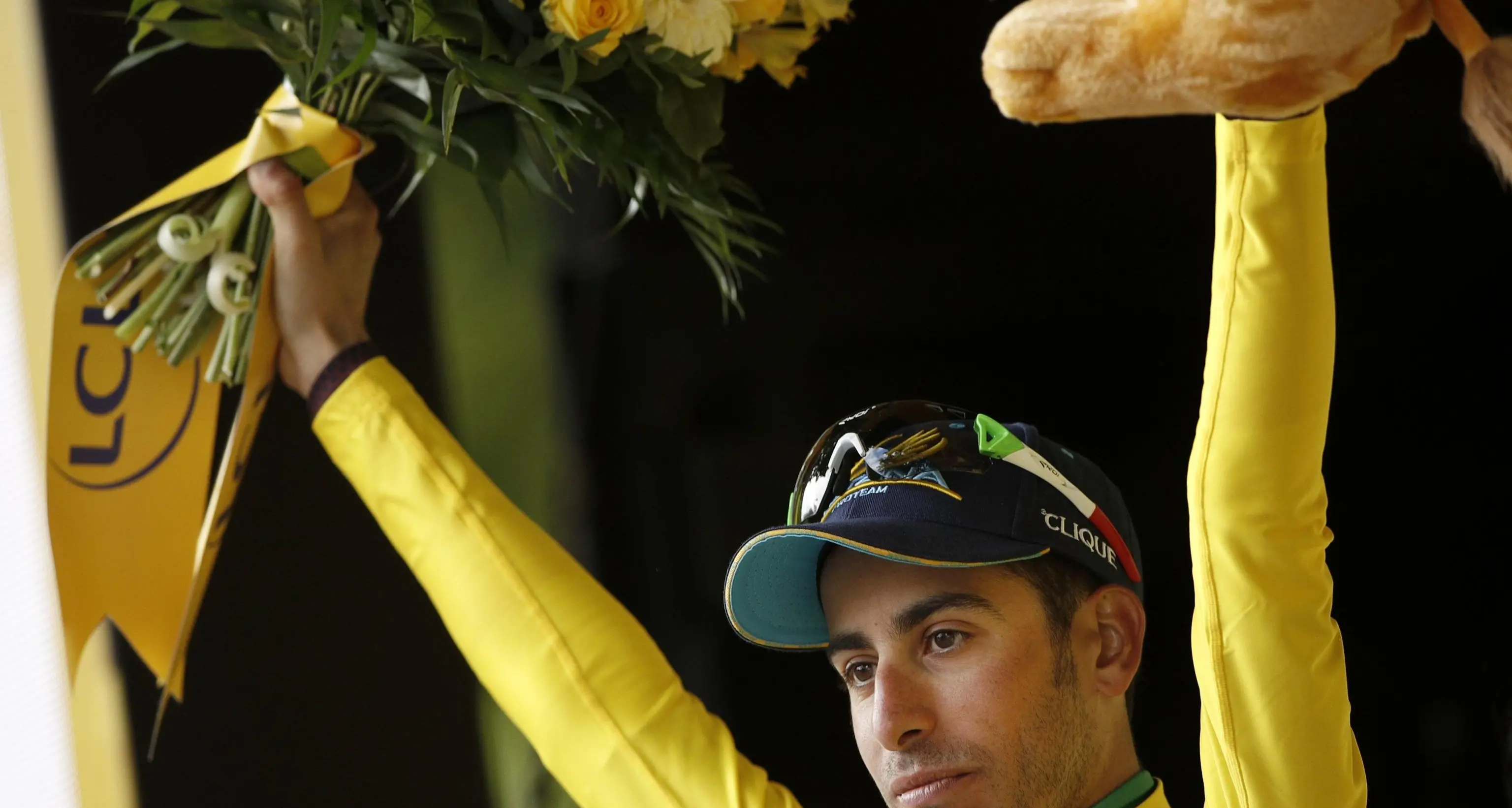 Tappa a Barguil, Aru resta in maglia gialla