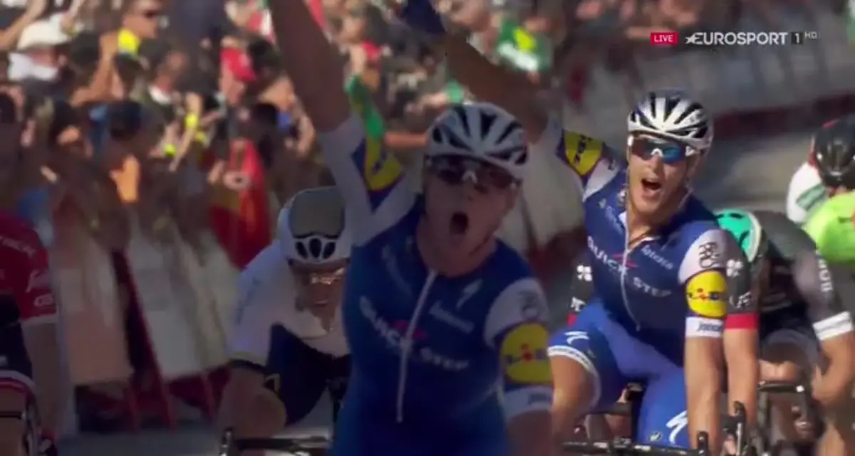 Matteo Trentin secondo alla Vuelta