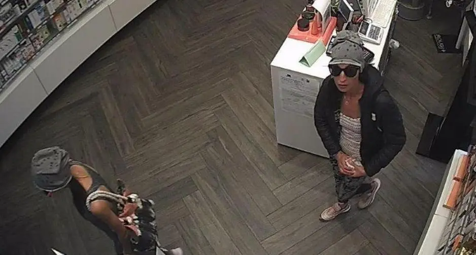 Furto in farmacia, ladre riprese in video