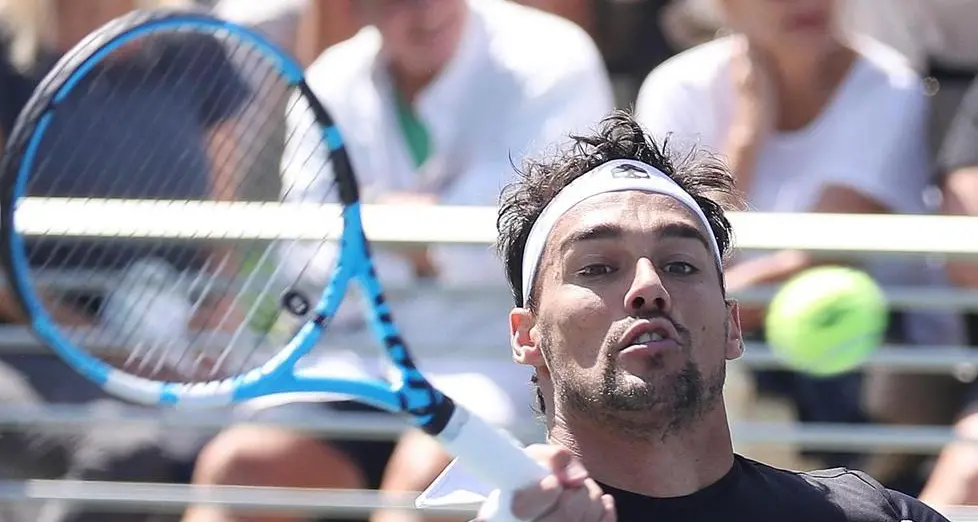 Us Open: insulti sessisti, cacciato Fognini