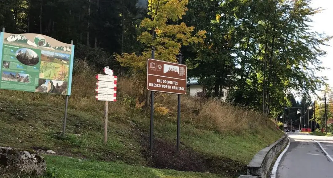 A Campiglio i primi cartelli dell'Unesco