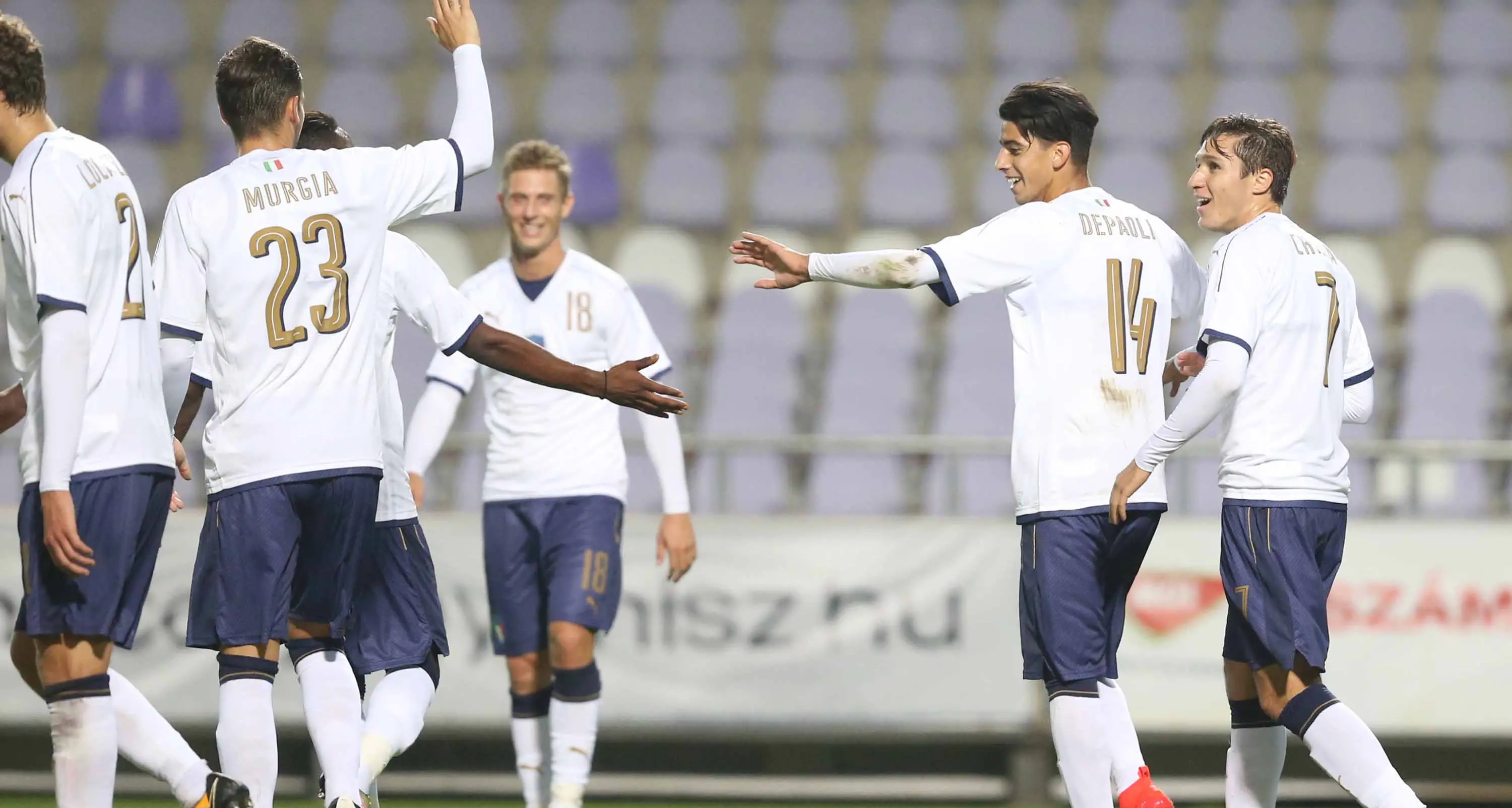 Il trentino Depaoli a segno con l'Under 21 azzurra