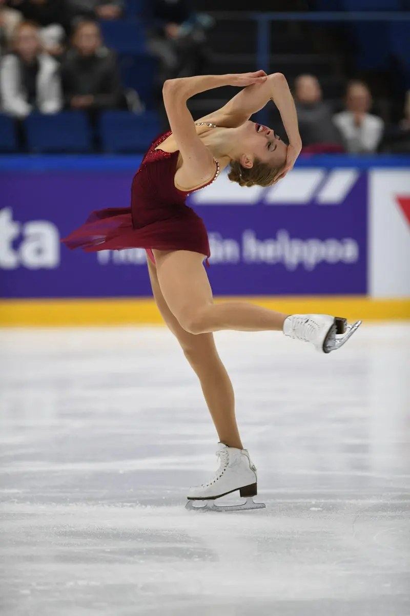 Carolina Kostner terza dopo il programma corto a Espoo