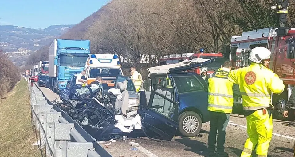 Sulle strade trentine 513 morti in 14 anni