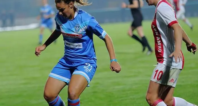 Martina Tomaselli in Champions League con l’Acf Brescia