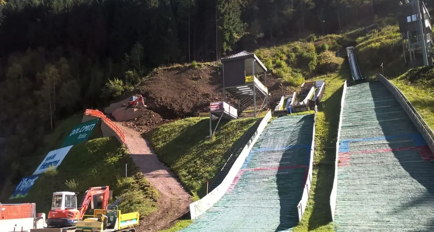 Centro del Salto, via ai lavori per il nuovo trampolino HS66