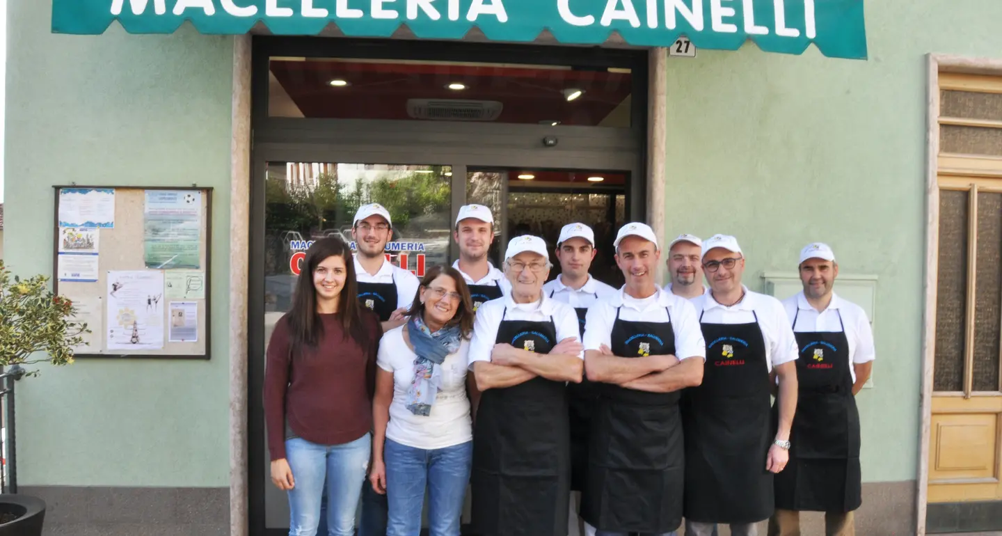 Cainelli, i primi 50 anni dei macellai di Sopramonte