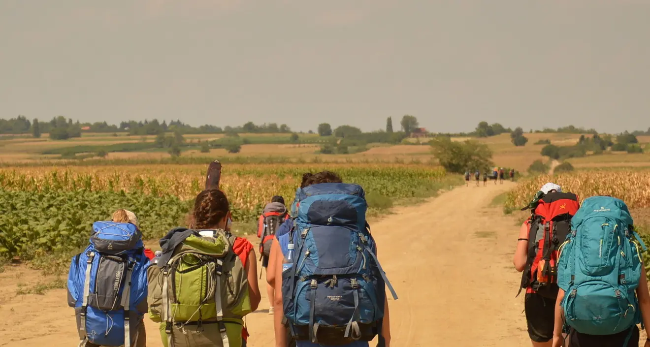 Gli scout dalla Serbia al palco