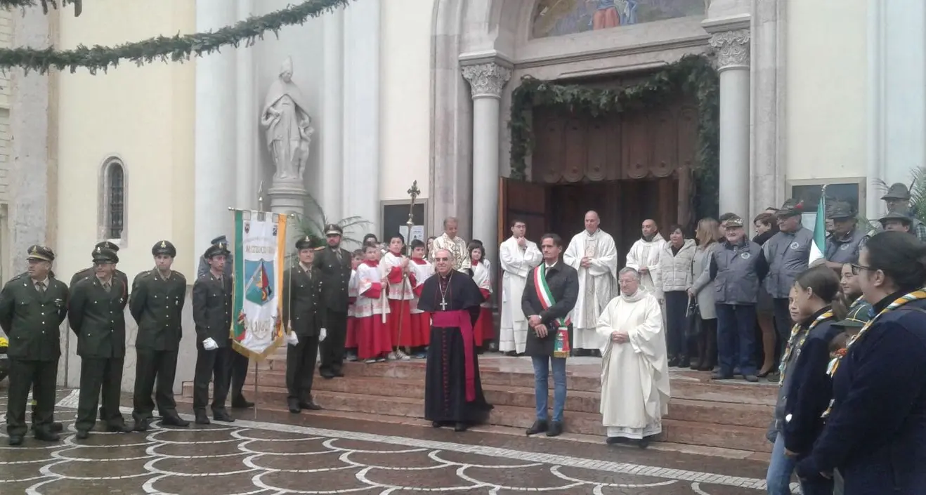 Mezzocorona in festa per i 150 anni della grande chiesa