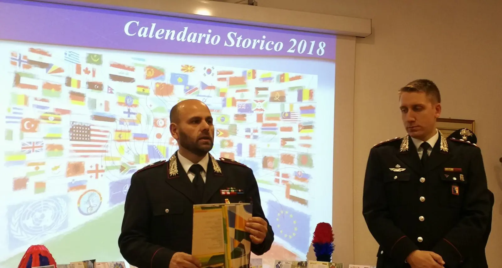 Il calendario dell' Arma: racconto di valori etici e sociali