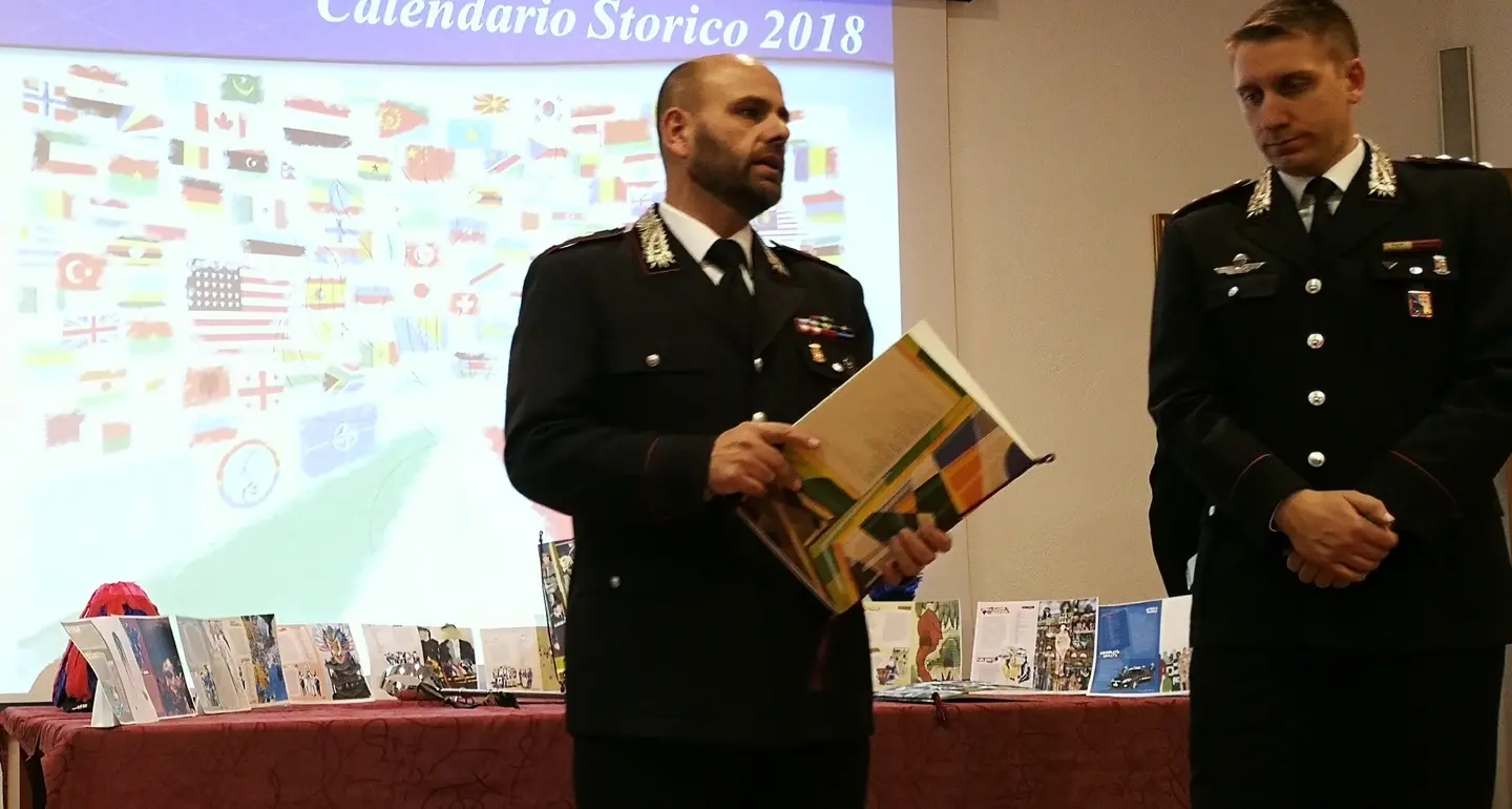 Il calendario «internazionale» dell’Arma