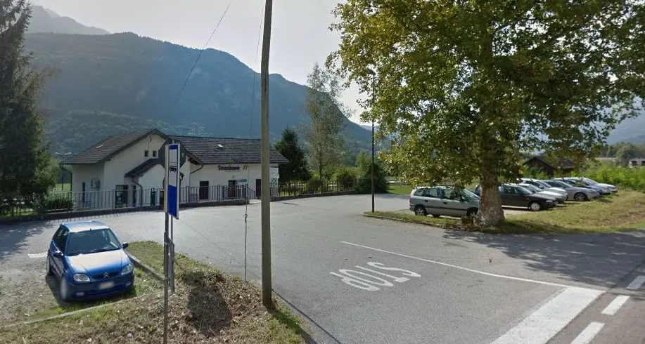 SS47 chiusa alla stazione di Strigno