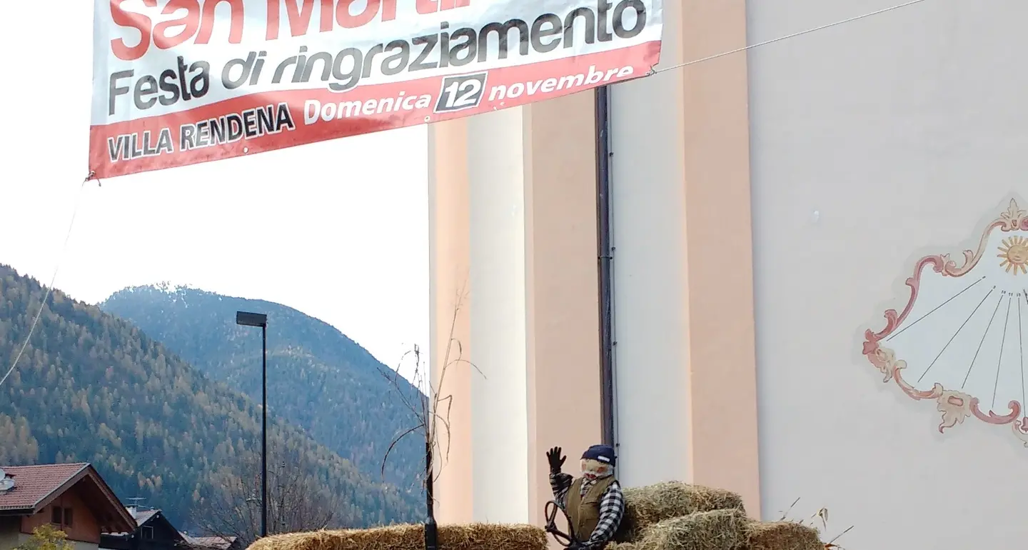 Ringraziamento e benedizione dei trattori