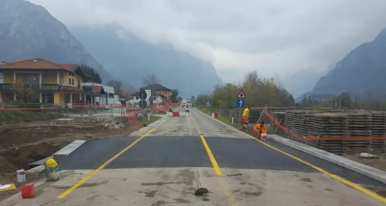 Lavori terminati 13 ore prima Ss 47 riaperta già domenica