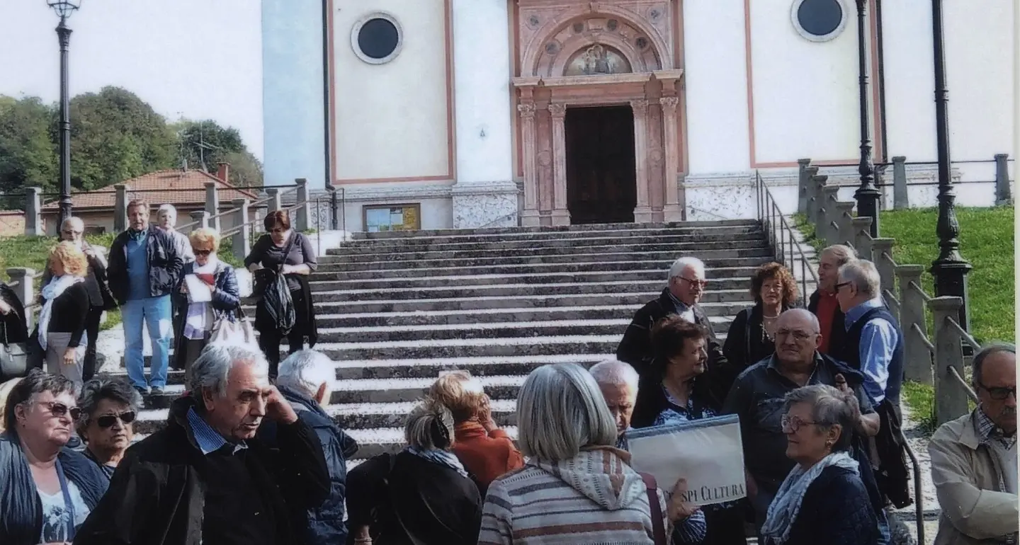 Pensionati in gita al Villaggio Crespi, patrimonio Unesco