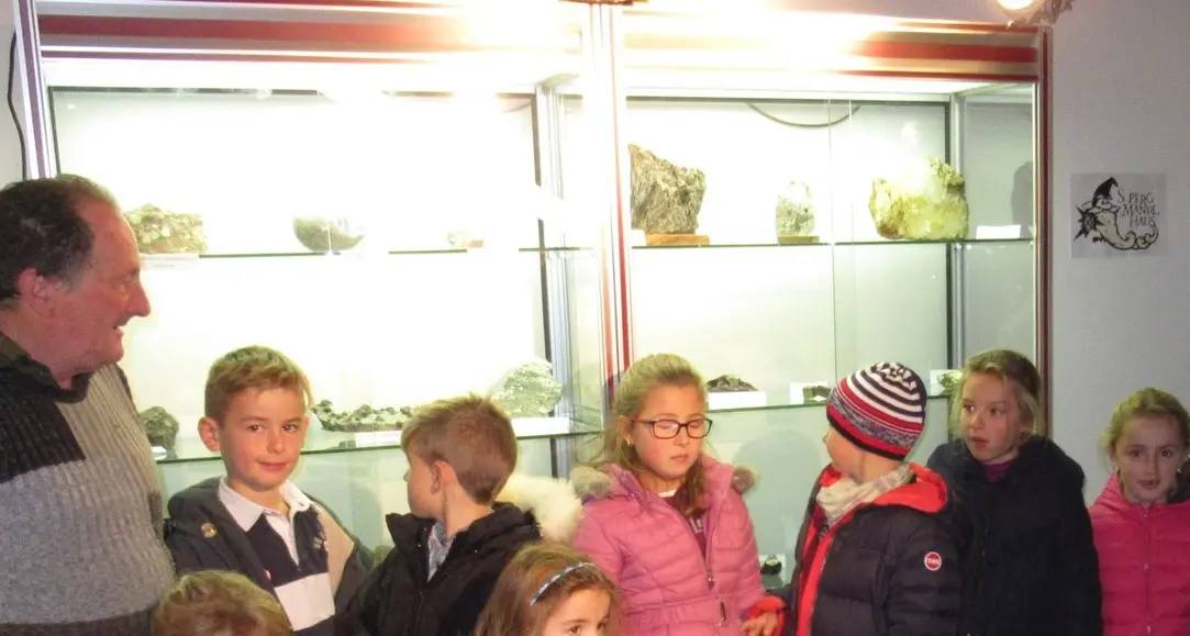 Al Museo si ammirano i minerali