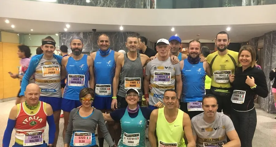 I maratoneti del Gs Valsugana alla conquista di Valencia