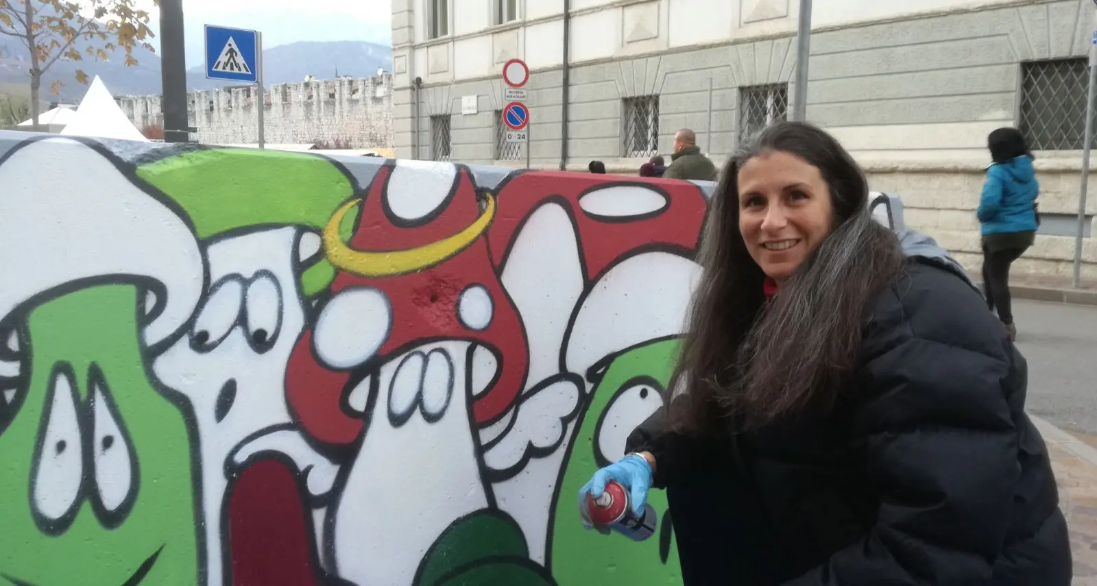 Le barriere anti terrorismo si colorano