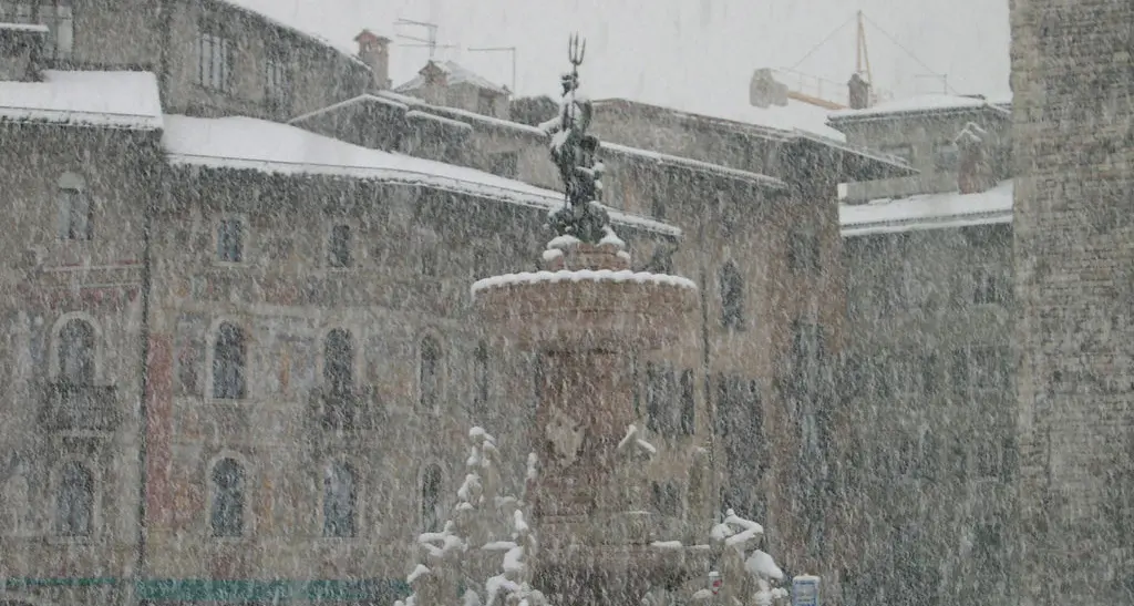 In arrivo la prima neve in fondovalle