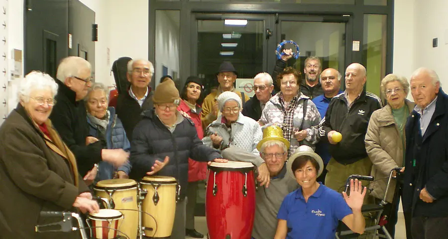 L’Orchestra d’Argento si esibisce alla Rsa