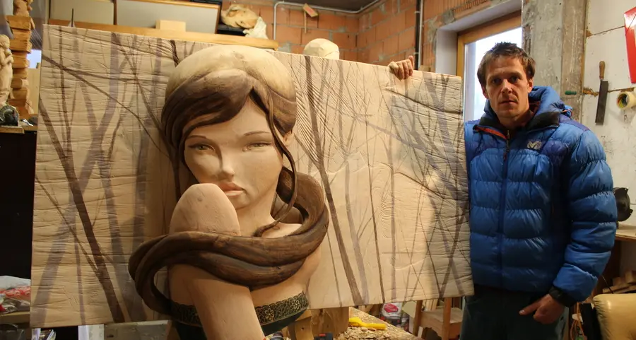 Zeni, uno scultore da premio bis a Belluno