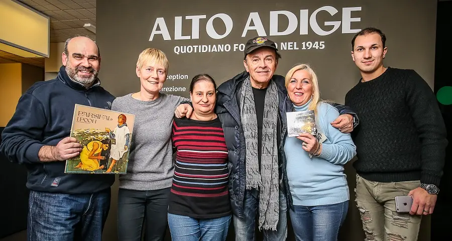 Dodi Battaglia e la “sua storia” in redazione