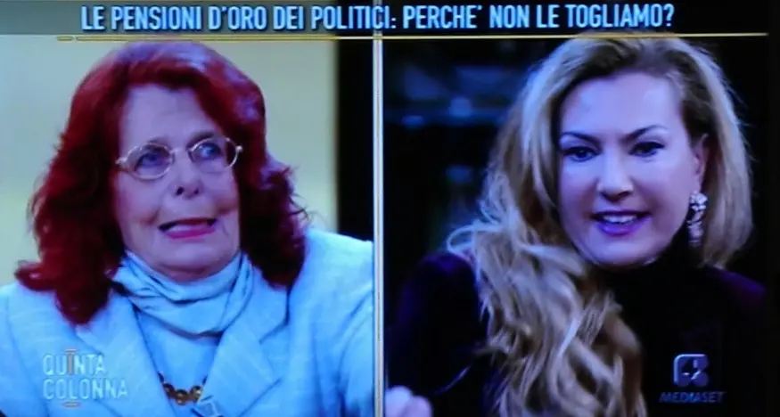 Dominici-Biancofiore, duello tv sui vitalizi