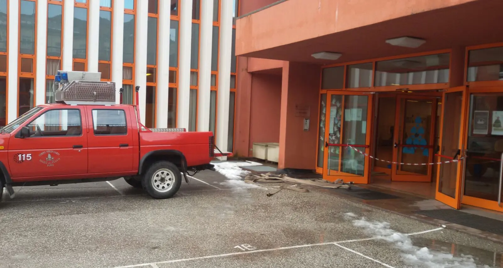 Povo, elementari allagate: bimbi a casa