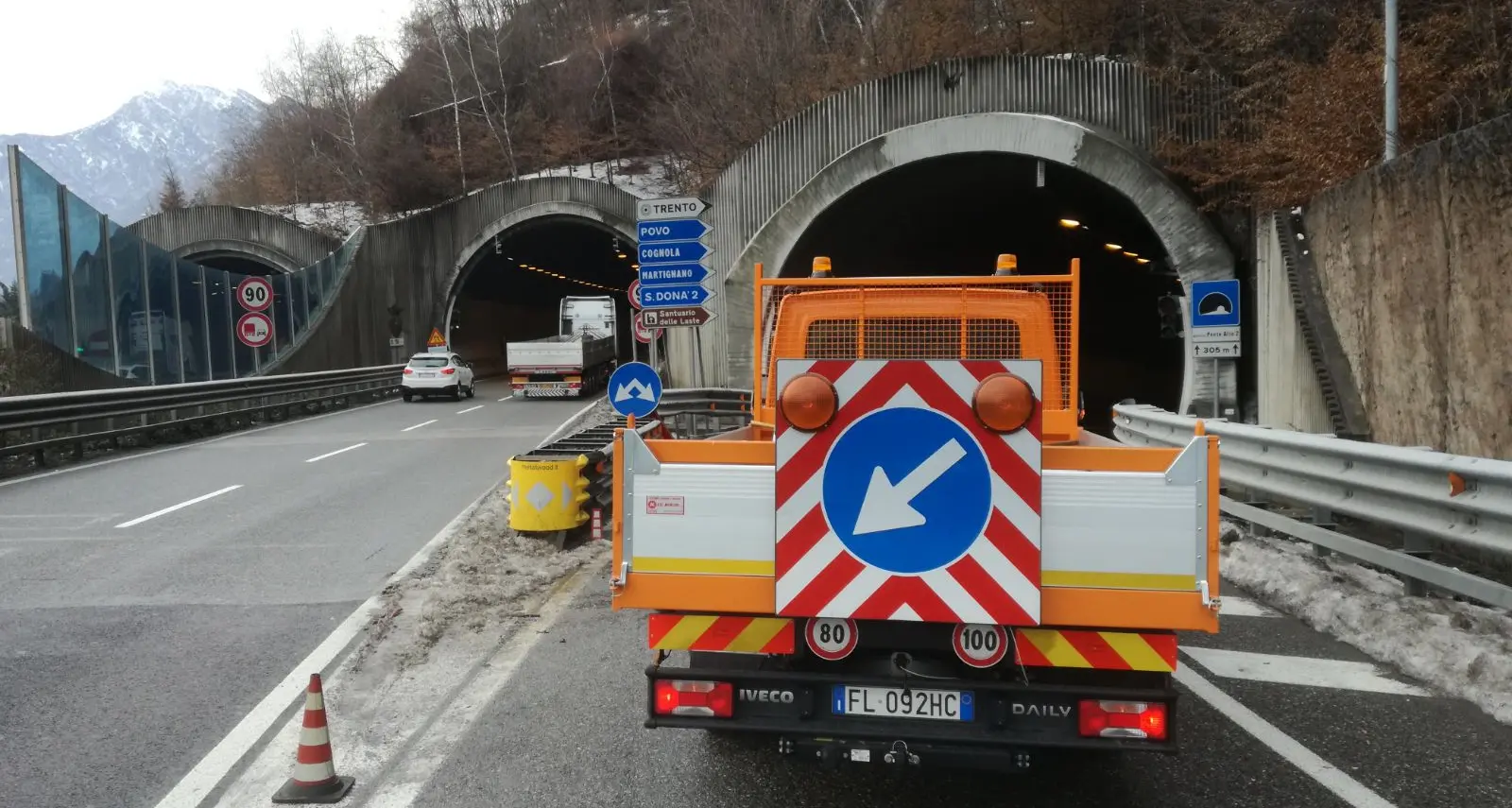 Galleria \"piccola\" di Martignano, risolto il problema delle infiltrazioni