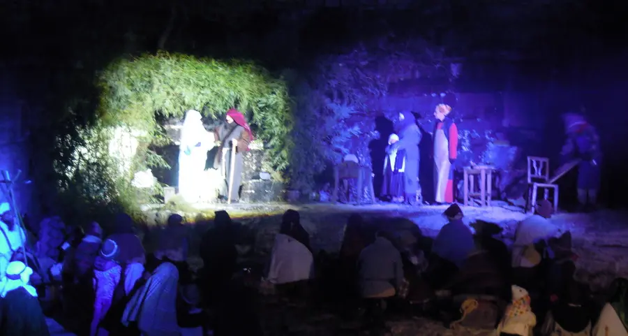 A Villamontagna la magia del presepe vivente