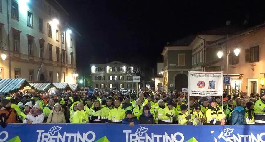 La Protezione civile mette gli sci
