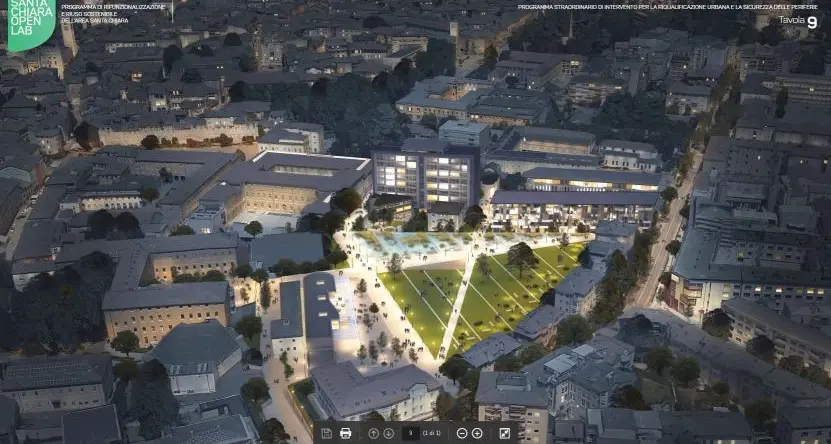 Riqualificazione dell'area “Santa Chiara”, via libera al finanziamento statale di 18 milioni