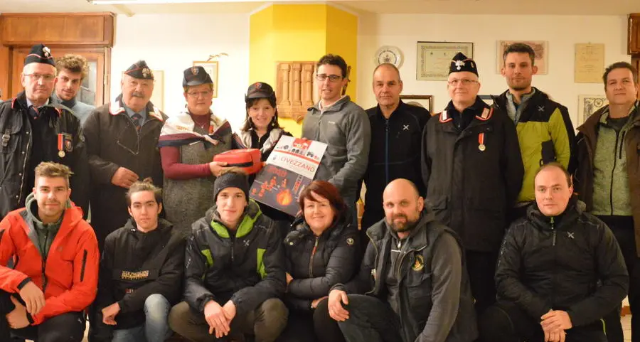 Civezzano, un defibrillatore per i pompieri