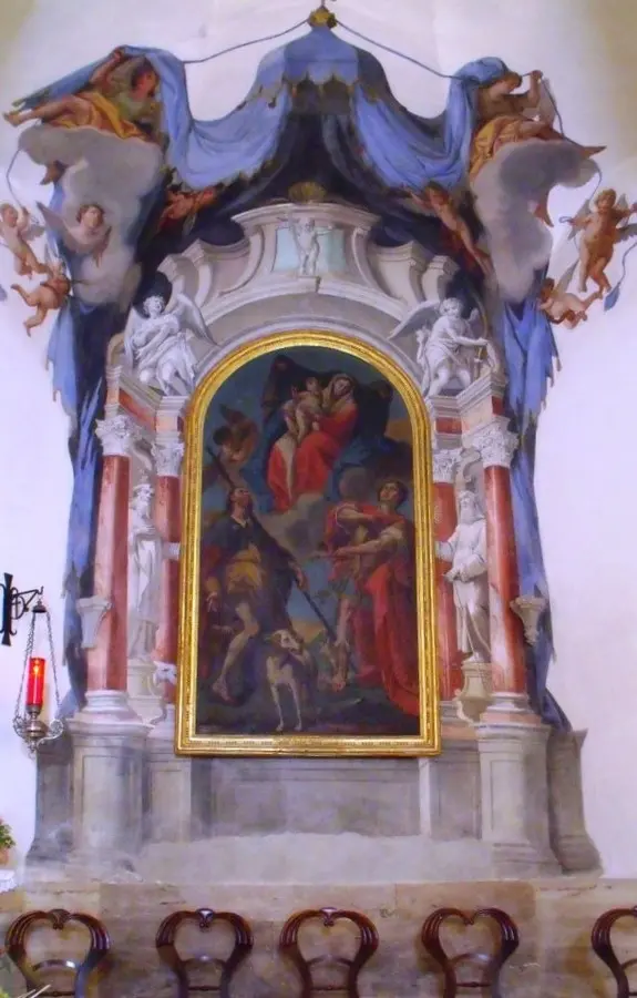 Restaurata la pala di Rovisi, è festa